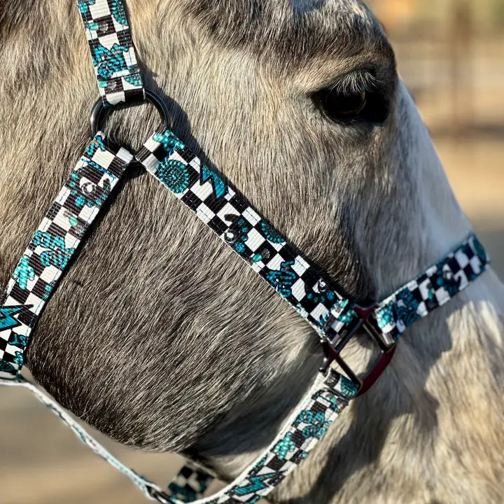 Schulz Equine Pattern Nylon Halter