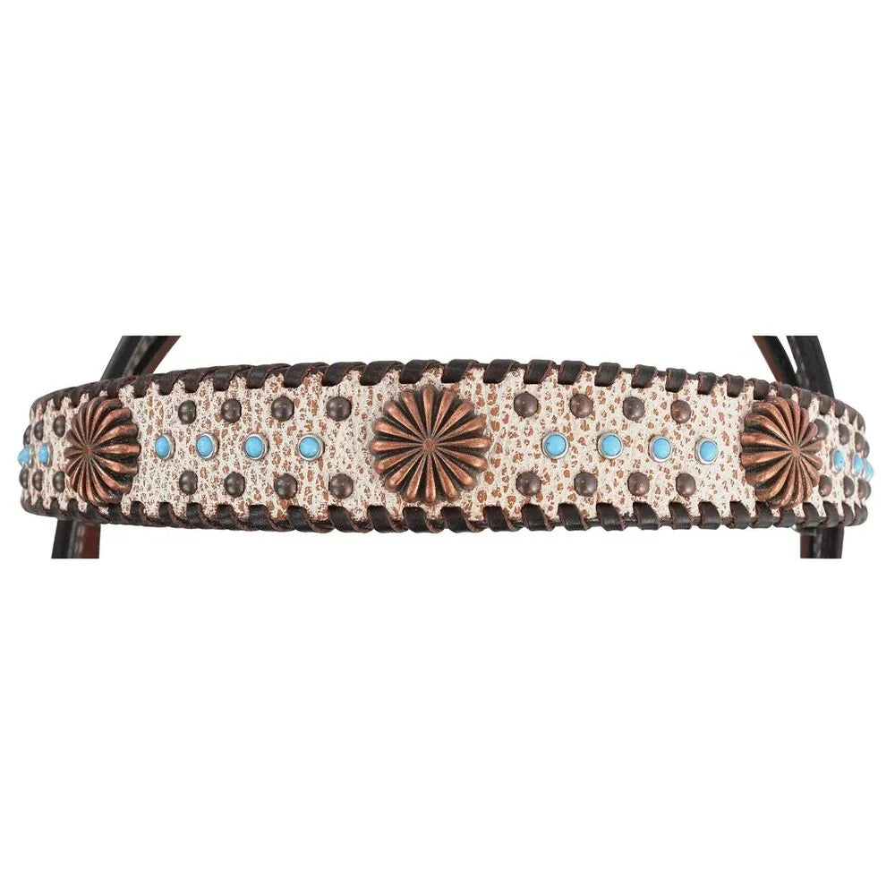 Reinsman Dakota Pinwheel Browband Tack Set