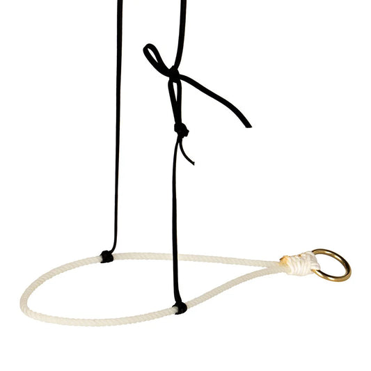 Jerry Beagley Single Rope Noseband on Paracord Hanger