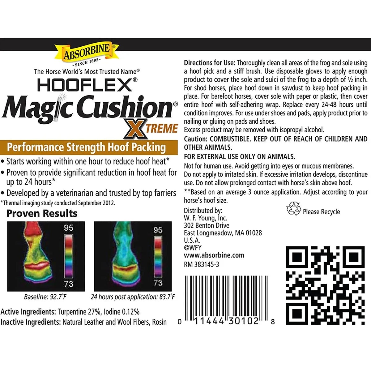 Hooflex Magic Cushion Hoof Pack Extreme