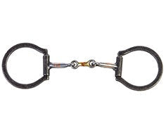 Aged Steel D-Ring Dog Bone Bit