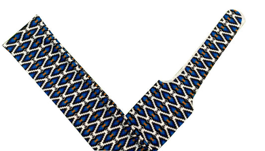 Showman Blue Aztec Tail Bag