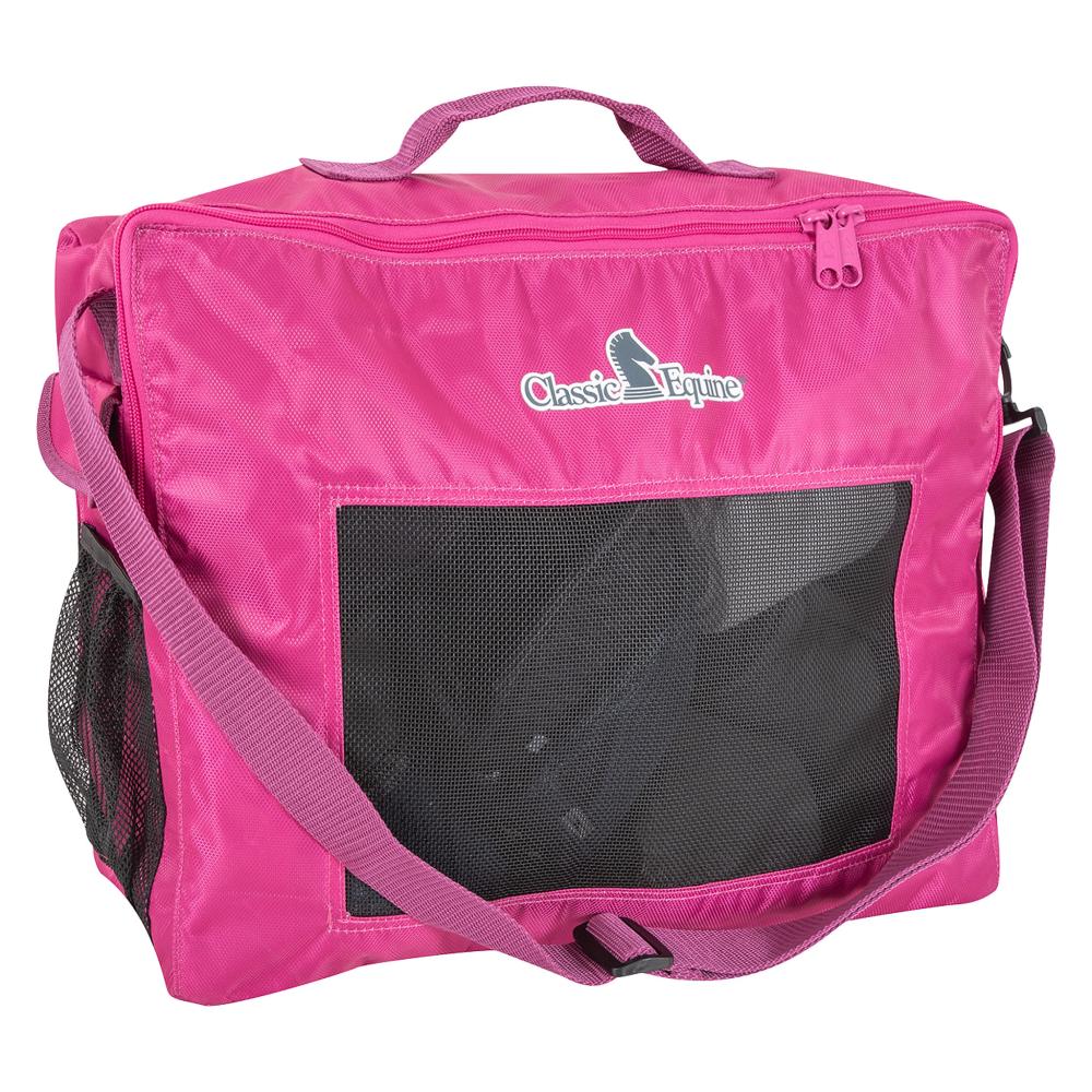 Classic Equine Boot Accessory Tote - Raspberry