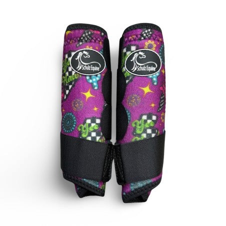 Schulz Equine Neon Yeehaw Sport Boots