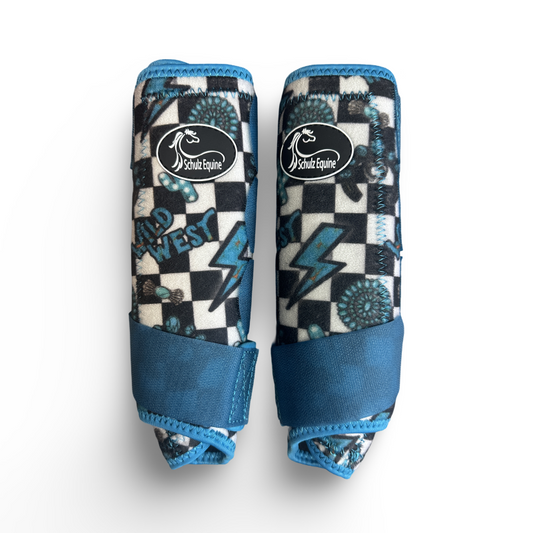 Schulz Equine Turquoise Glass Sport Boots