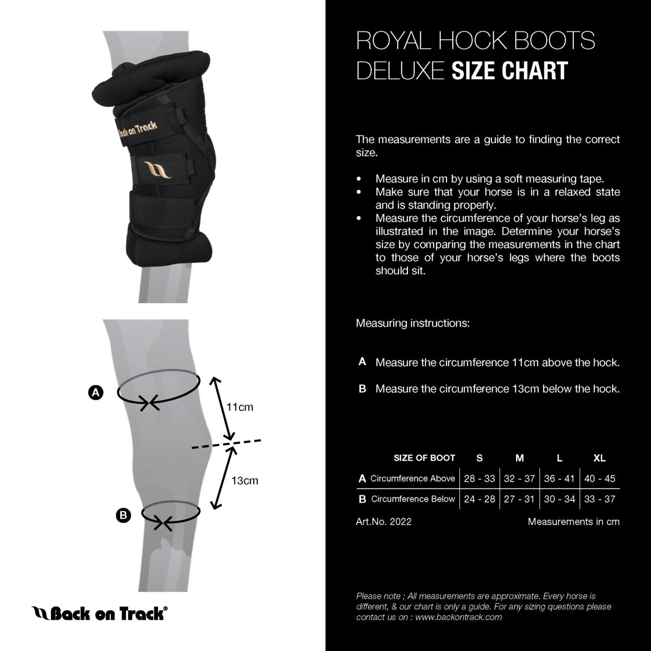 Back On Track Royal Padded Hock Boots