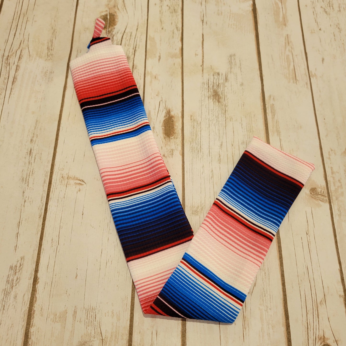 Graceful Creations Blue Serape Tail Bags