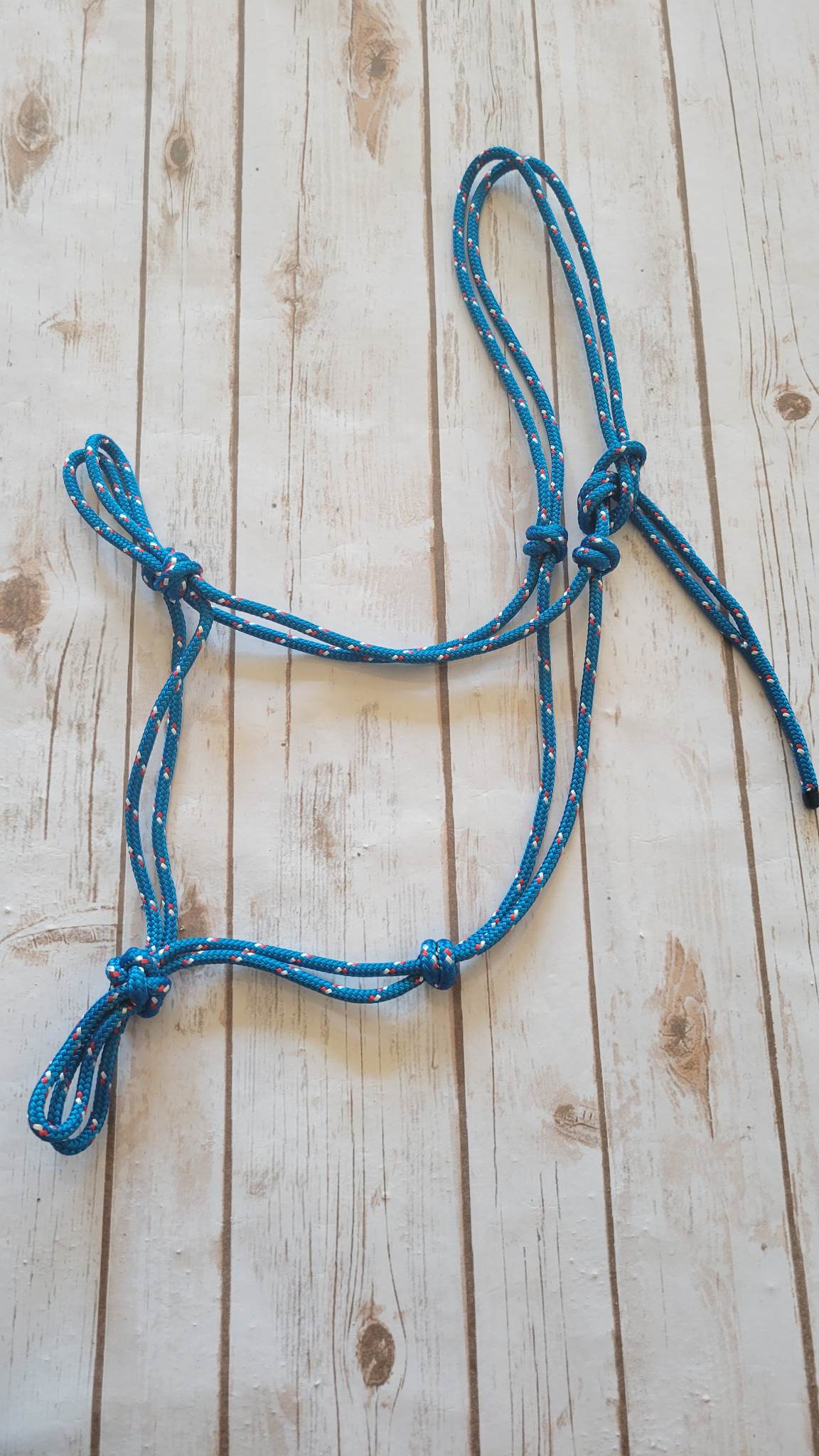Soft 2-Knot Yearling Horse Rope Halter