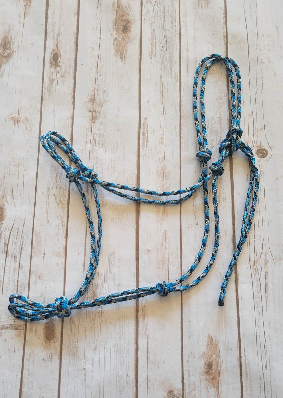 Soft 2-Knot Yearling Horse Rope Halter
