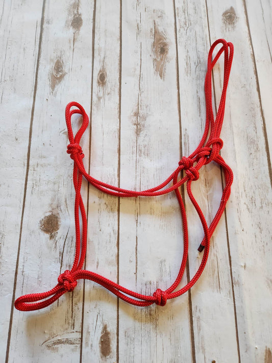 Soft 2-Knot Weanling Horse Rope Halter