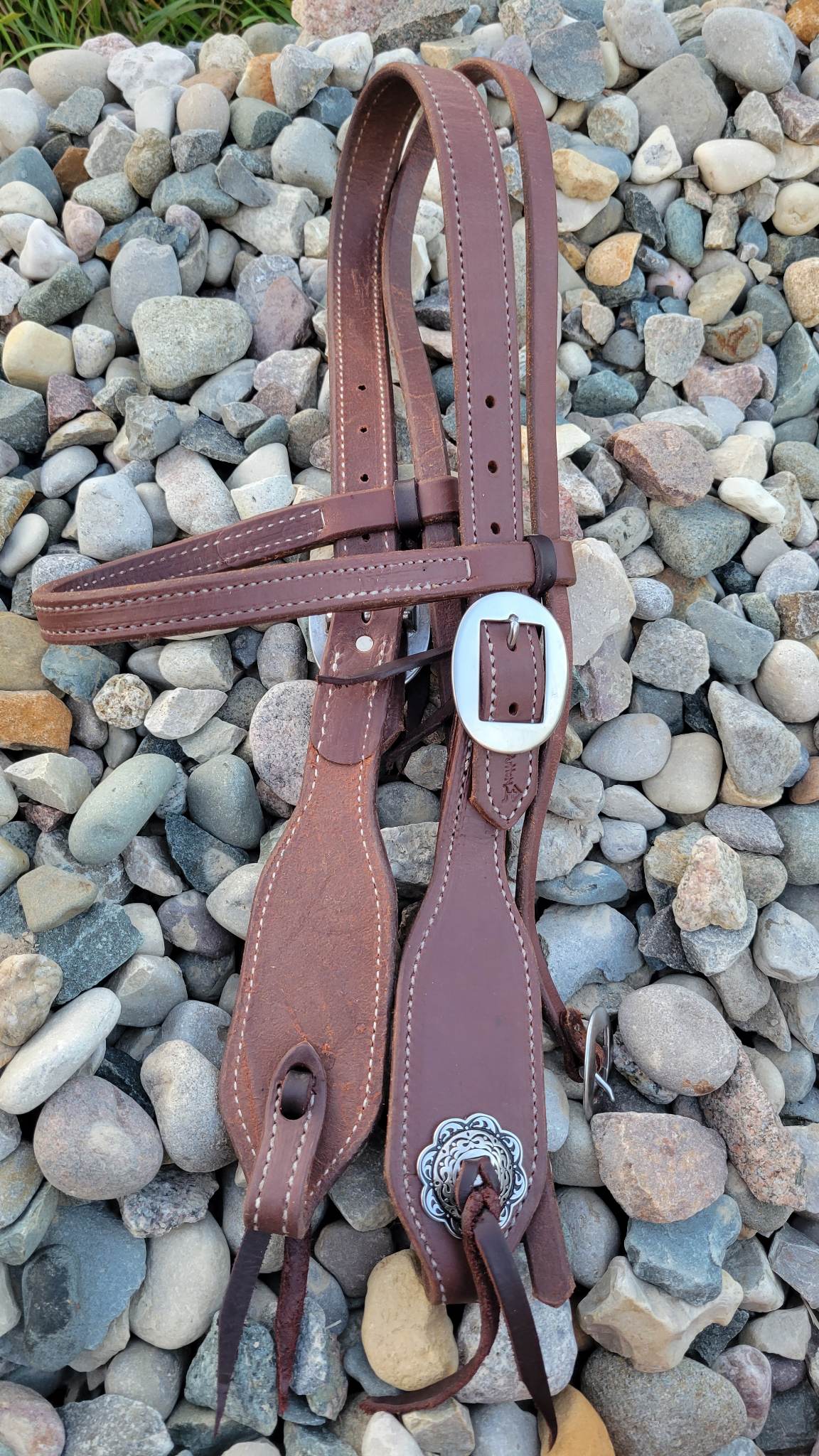 Dutton Browband Wide Cowboy Cheek