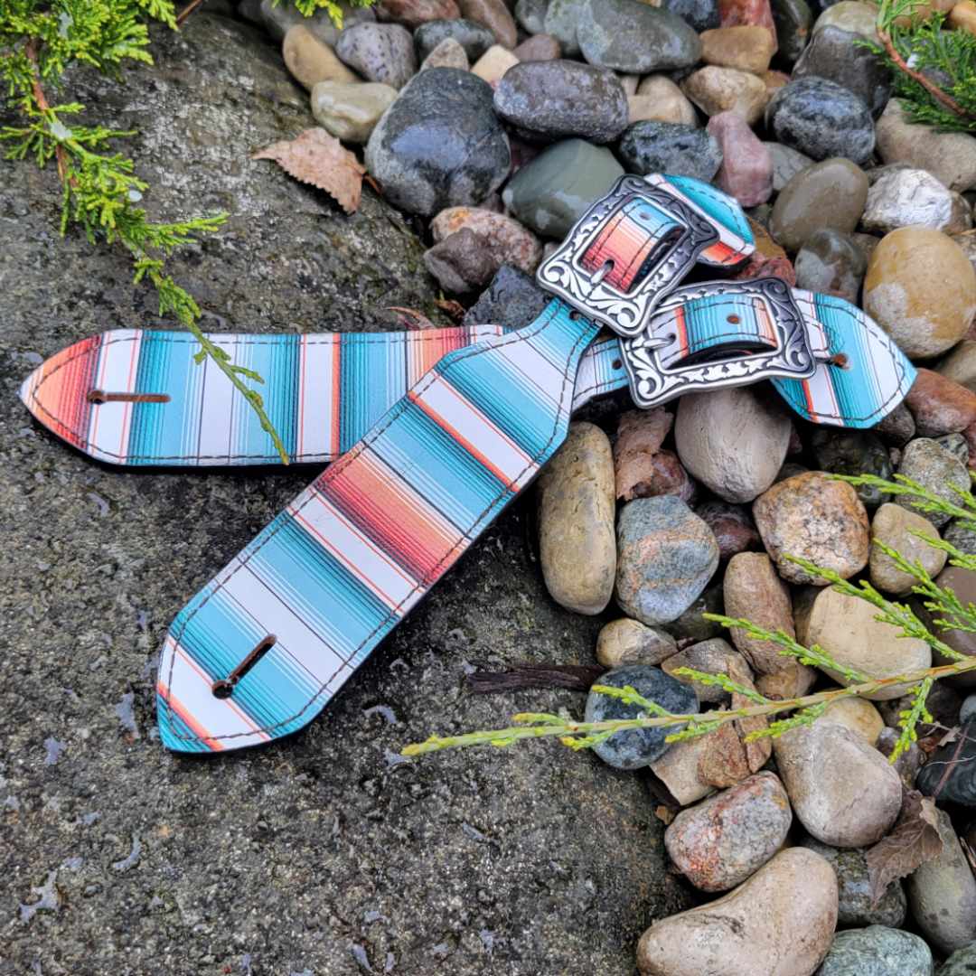 Sedona Serape Belt Style Spur Straps