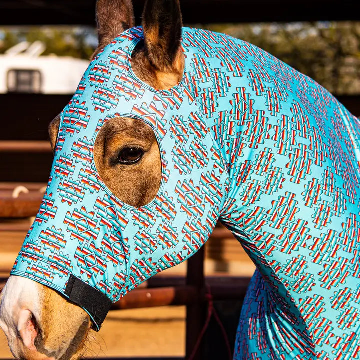 Schulz Equine Serape Aztec Lycra Hood