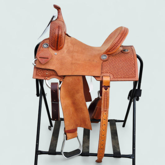 Scott Thomas 14.5" Medium Oil Barrel Saddle