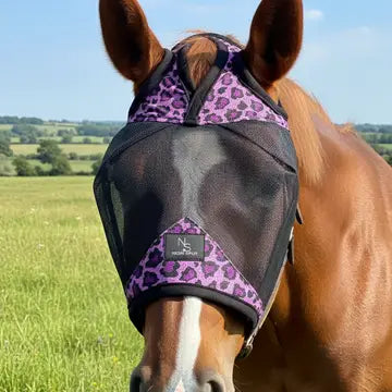 Neon Spur Catty Cowgirl Fly Mask