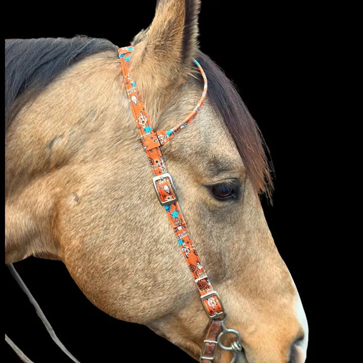 Schulz Equine Pattern Nylon Headstalls