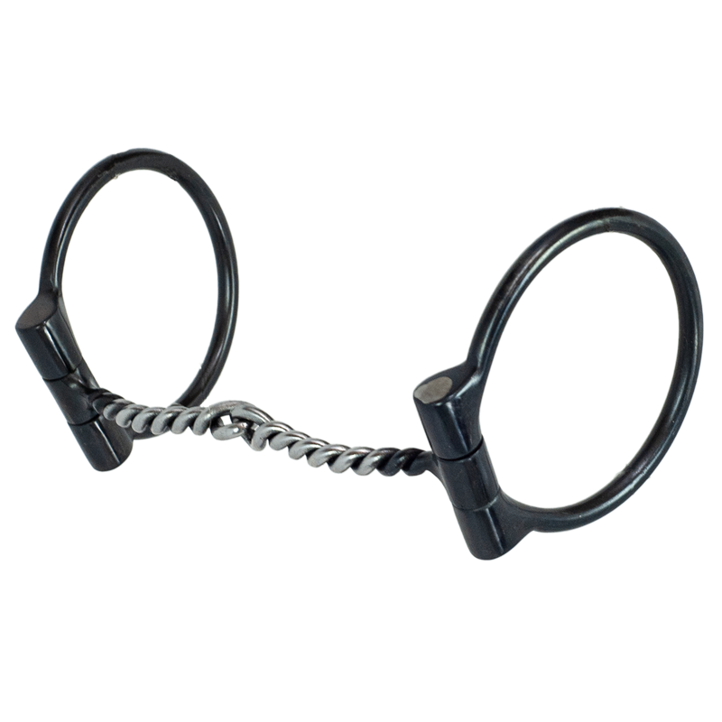 Tyler Black Steel D-Ring Twisted