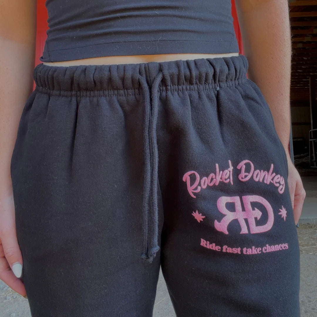 Rocket Donkey Pink Sweatpants