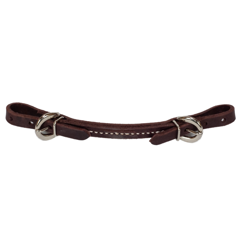 Stitched Latigo Leather Curb Strap