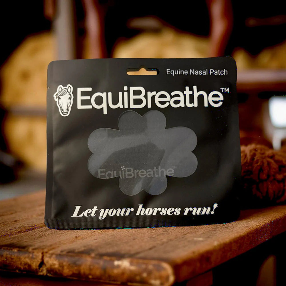 EquiBreathe Equine Nasal Patch - Black