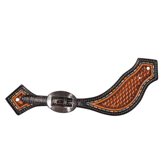 Professional's Choice Chocolate Line Spur Strap