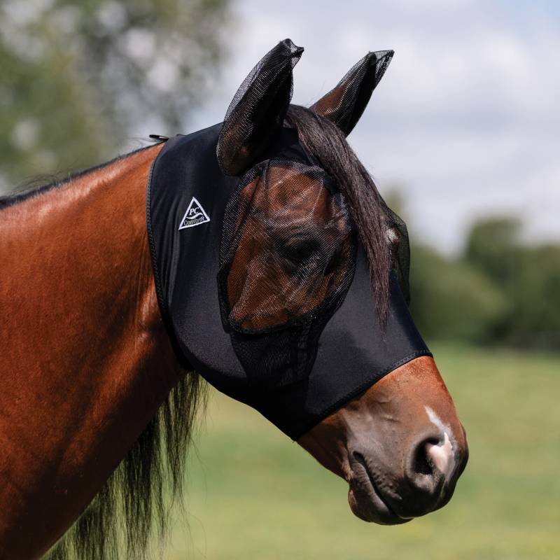 Professional's Choice Solid Comfort Fit Lycra Fly Mask