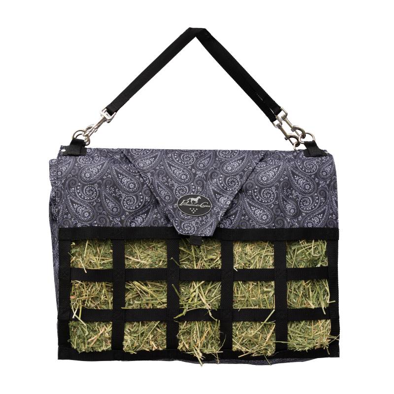 Professional's Choice Medium Feed Paisley/Black Hay Bag