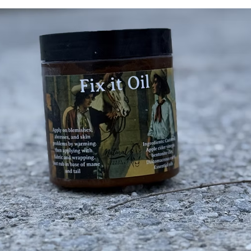 Natural Horse Remedies Fit It Oil