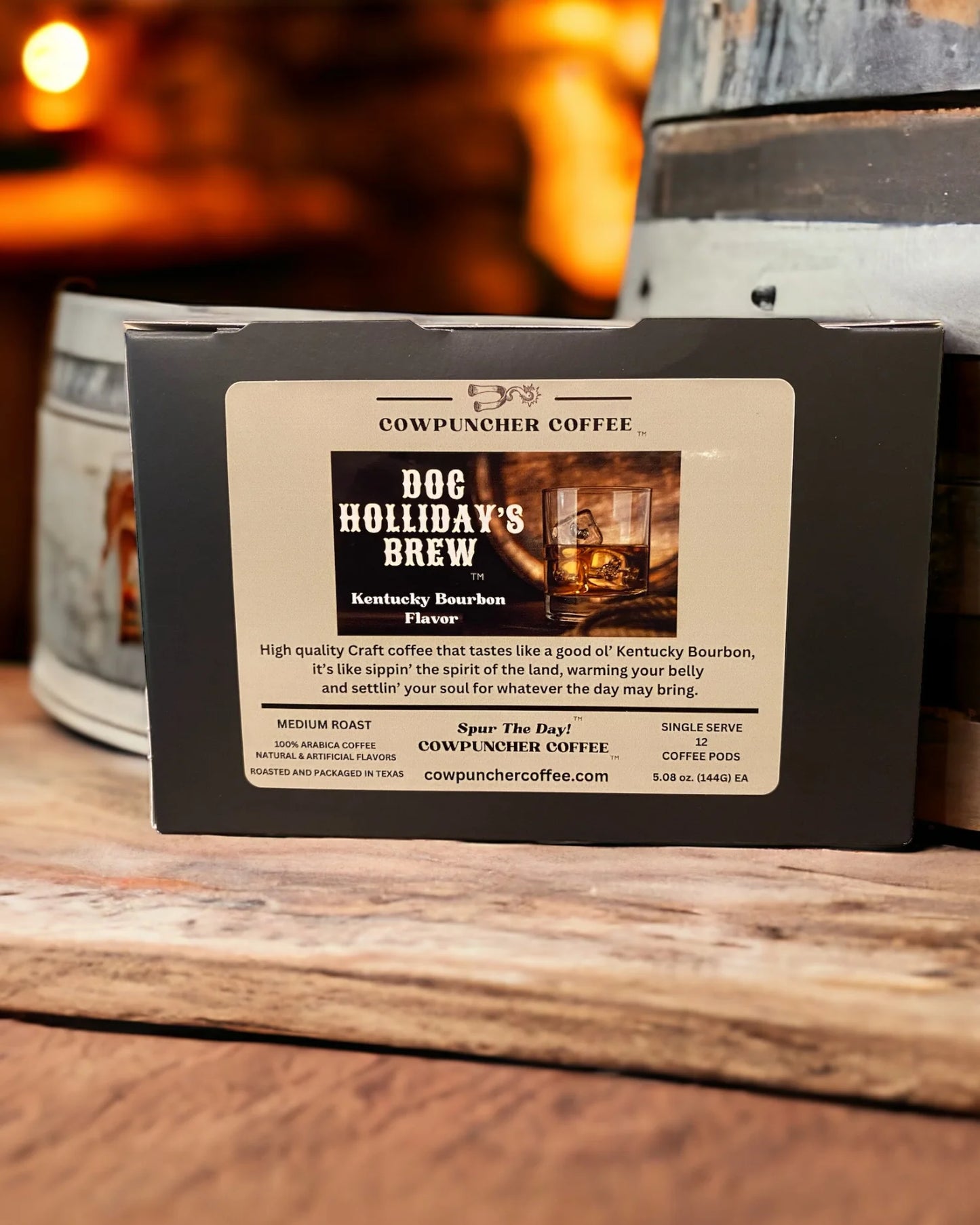 Cowpuncher's Doc Holiday's Kentucky Bourbon Medium Roast