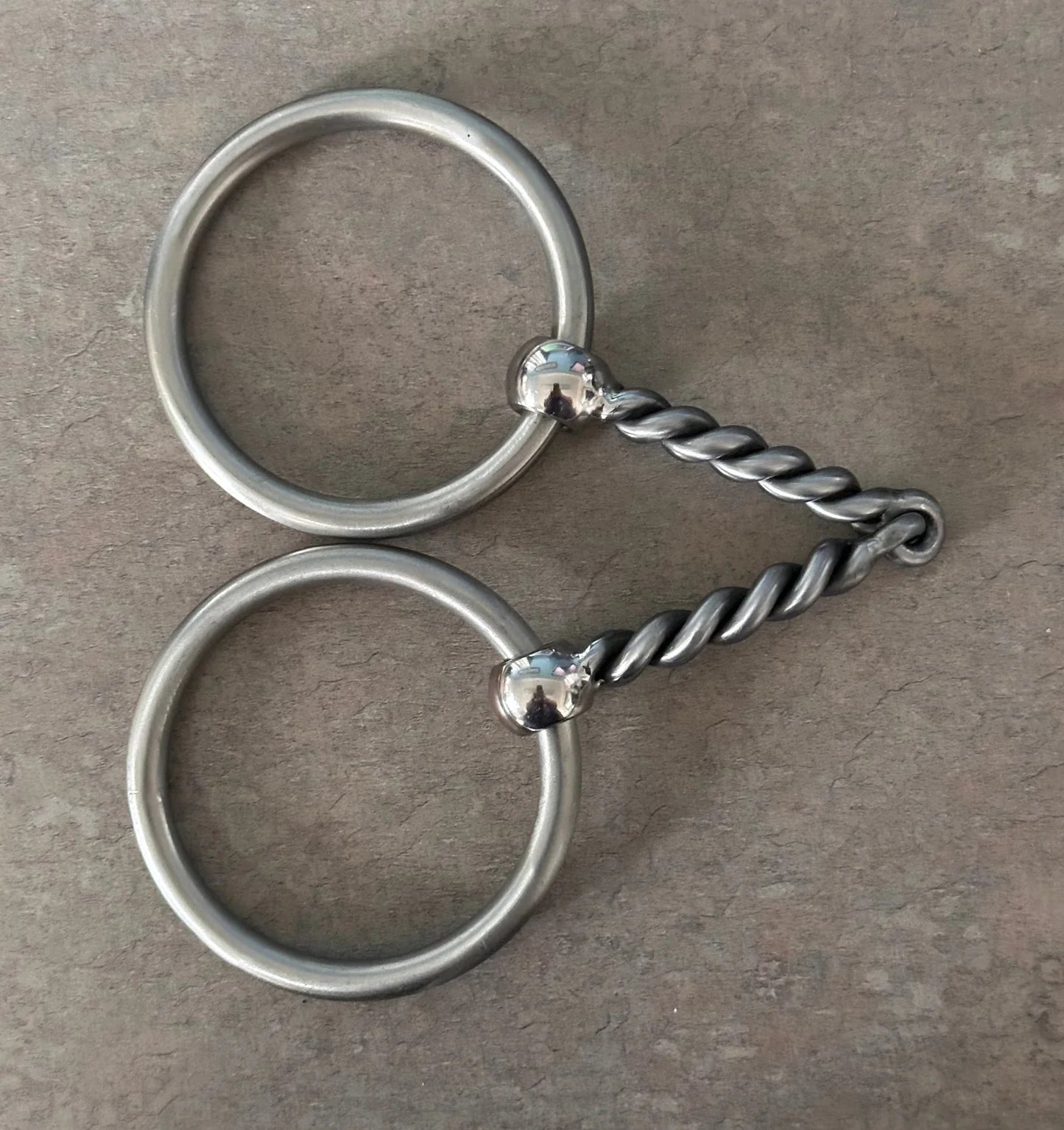 Tom Balding Baseline Loose Ring Large Twisted Snaffle