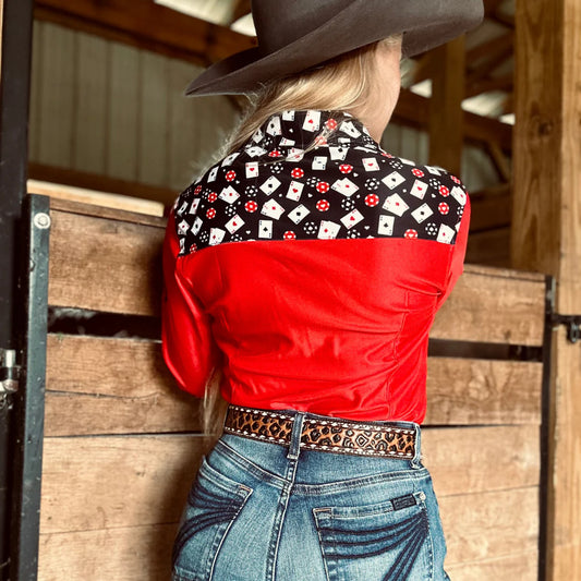 Rocket Donkey Poker Rodeo Shirt