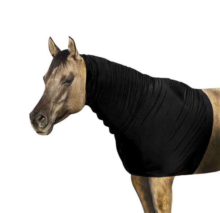 Showman Form Fitting Breathable Lycra Faceless Hood with Full Zipper