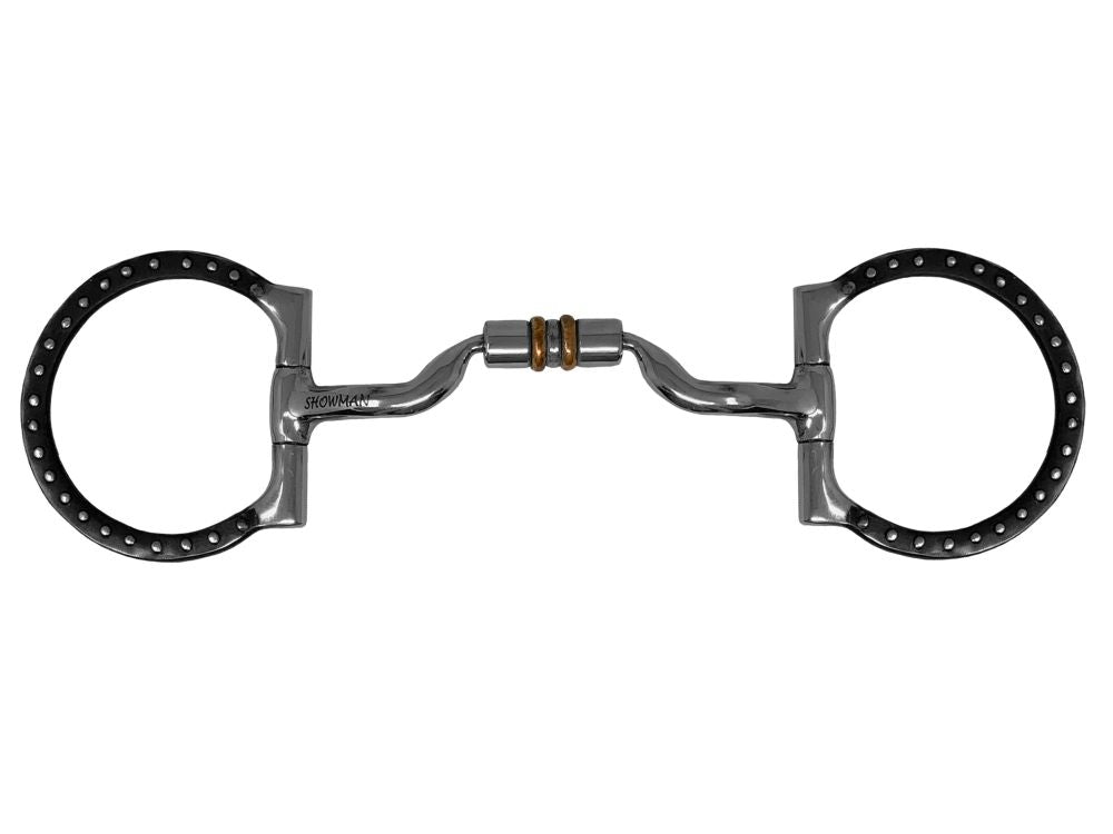 Showman D-Ring Low Port Comfort Snaffle