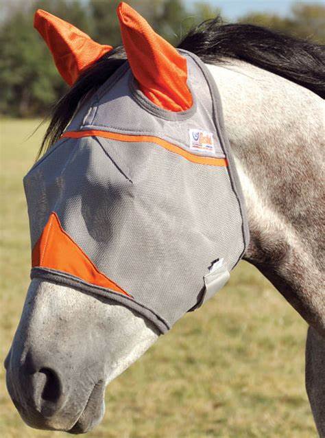 Cashel Orange Fly Mask