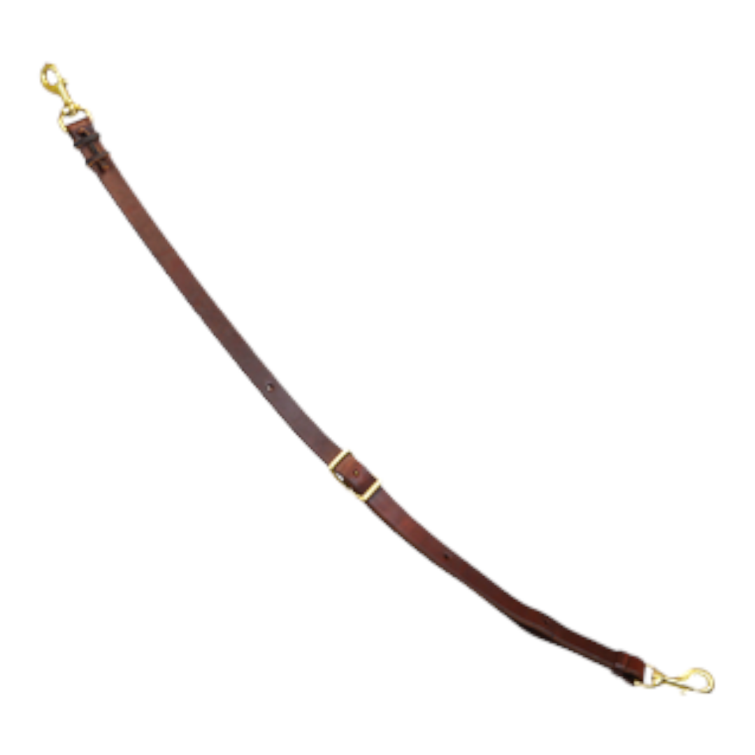 Leather Tie Down Strap with Snaps