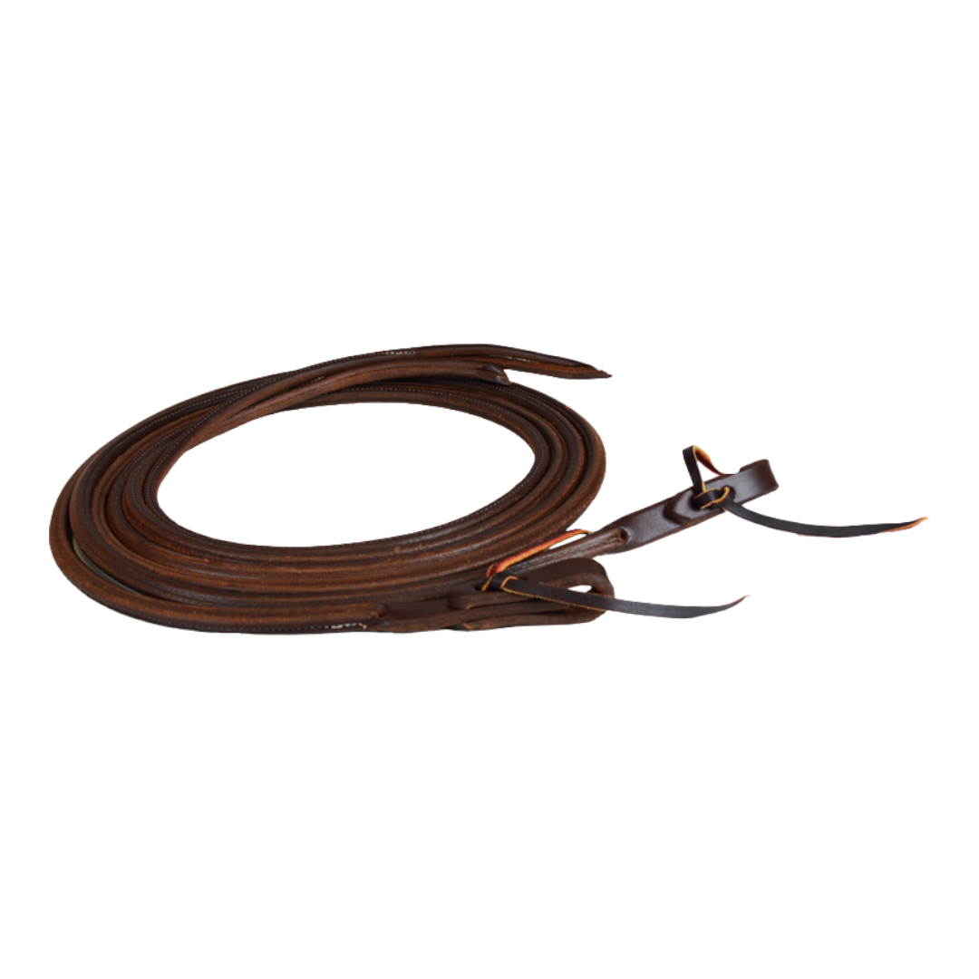 Rolled Heavy Oiled Split Reins