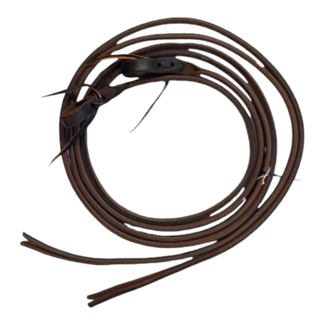 Rolled Heavy Oiled Split Reins