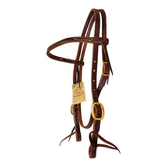 Jerry Beagley Tie End Browband Headstall