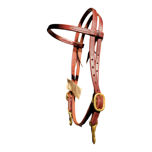 Jerry Beagley Snap End Browband Headstall