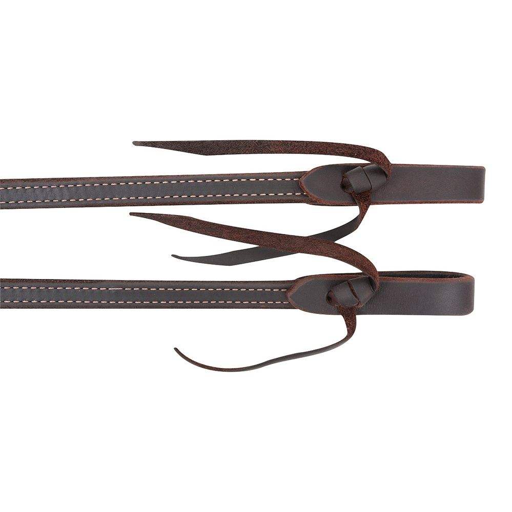 Martin Saddlery 5/8" Doubled and Stitched Oiled Light Latigo Reins