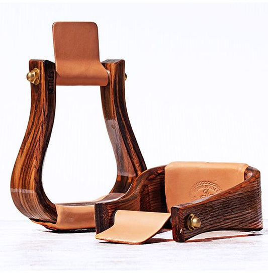 Nettles 2" Rustic Wrangler Flatbottom Stirrup