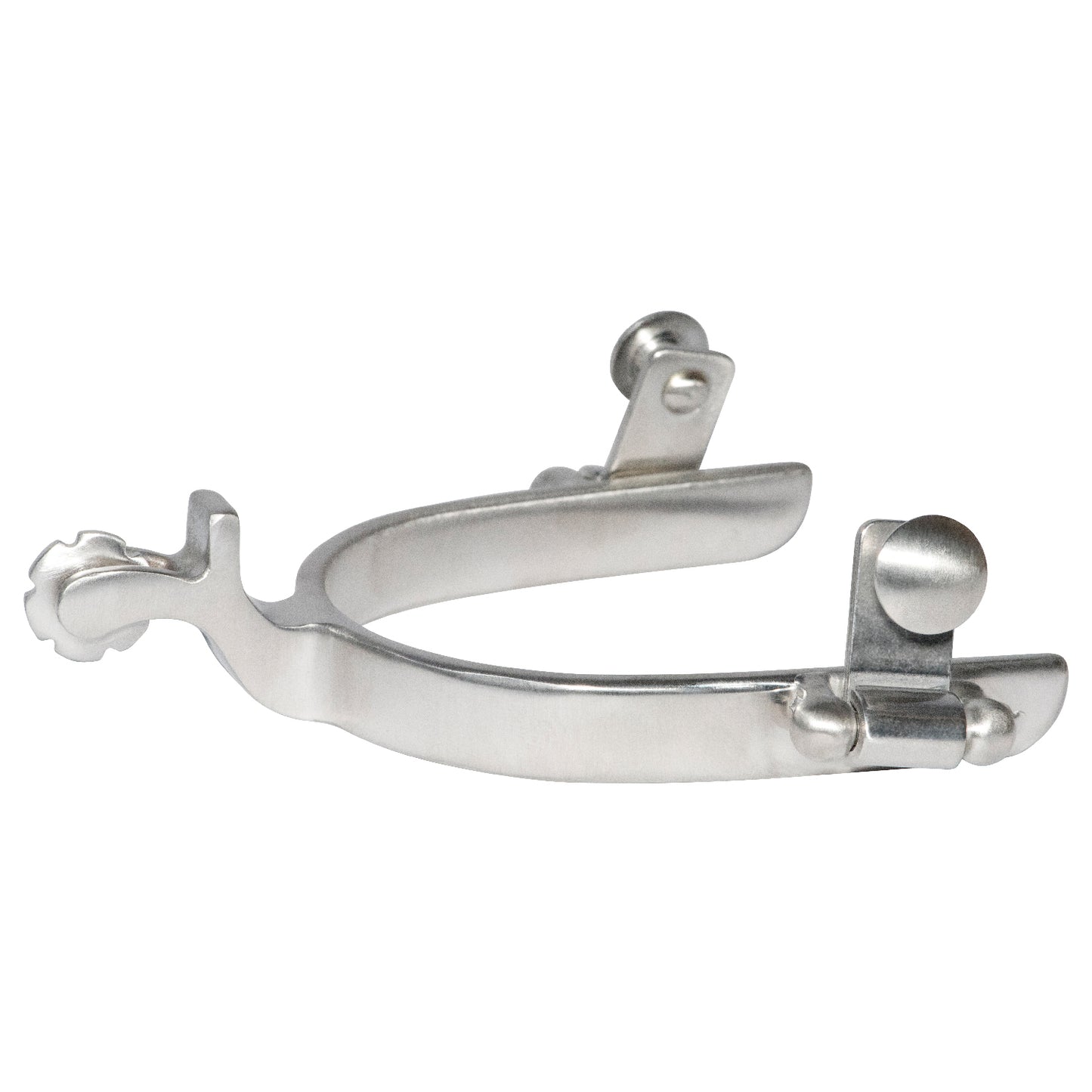 Cowboy Tack Walt Woodward 1/2" Medium Roping Spurs