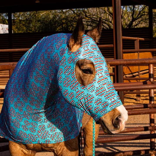 Schulz Equine Serape Aztec Lycra Hood