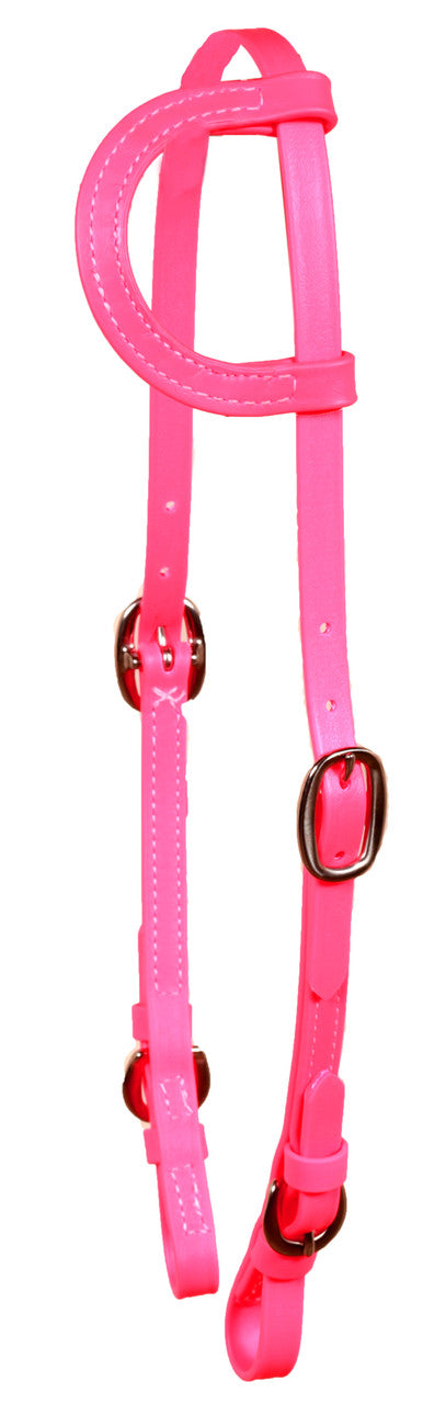 Biothane One Ear Headstall with Buckle End
