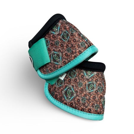 Schulz Equine Tooled Cactus Bell Boots