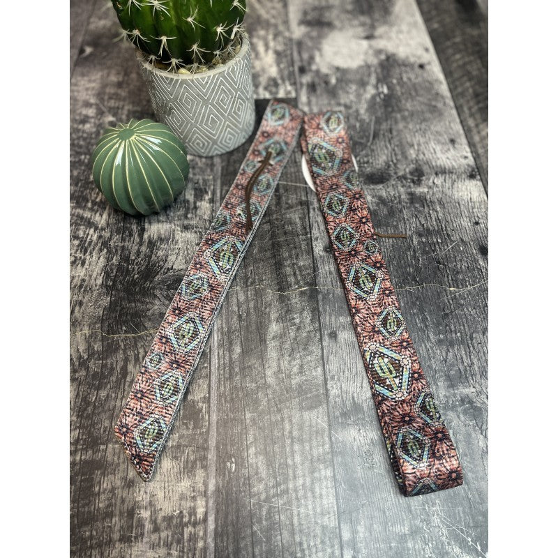 Schulz Equine Tooled Cactus Latigo/Off Billet Set