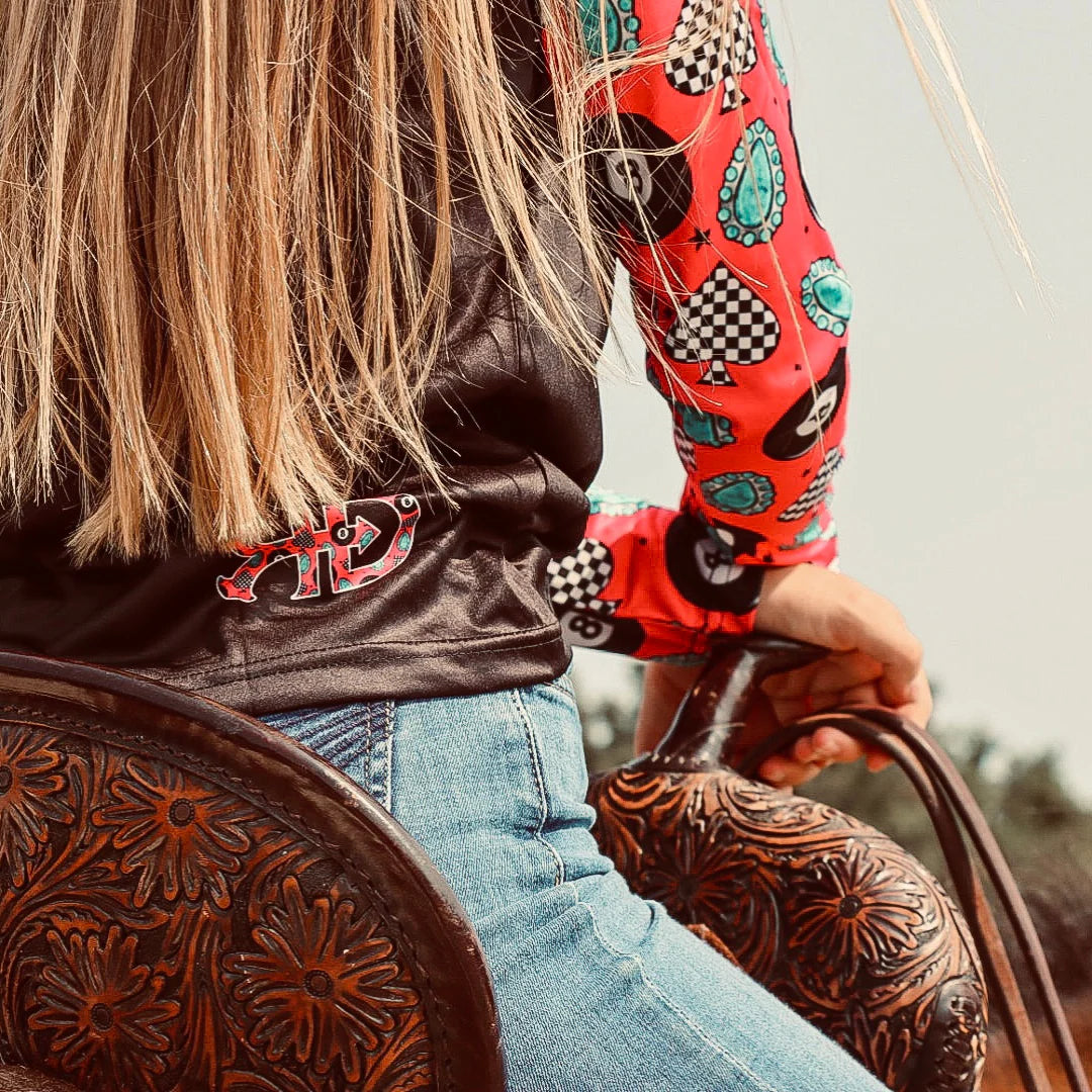 Rocket Donkey 8 Ball Long Sleeve Compression Shirt