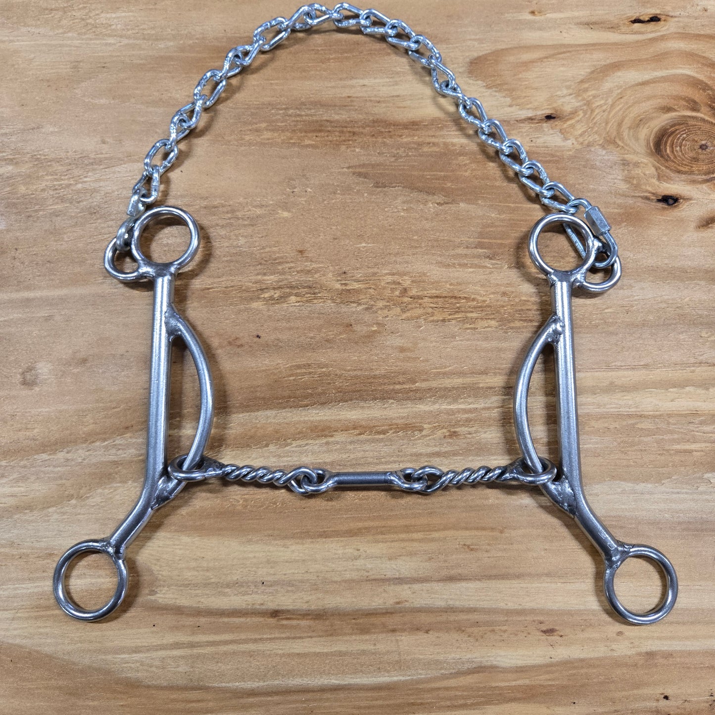 William Crutcher Long Shank Reverse Gag Twisted Dogbone