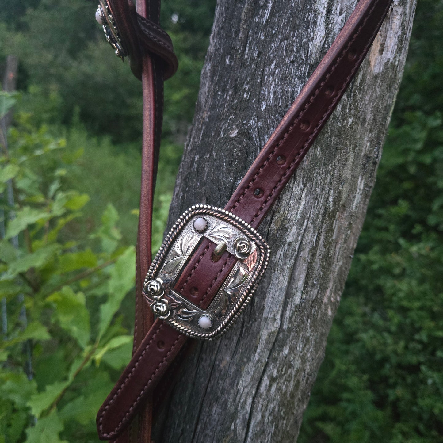Rowdy Rose Buckle One Ear Headstalls