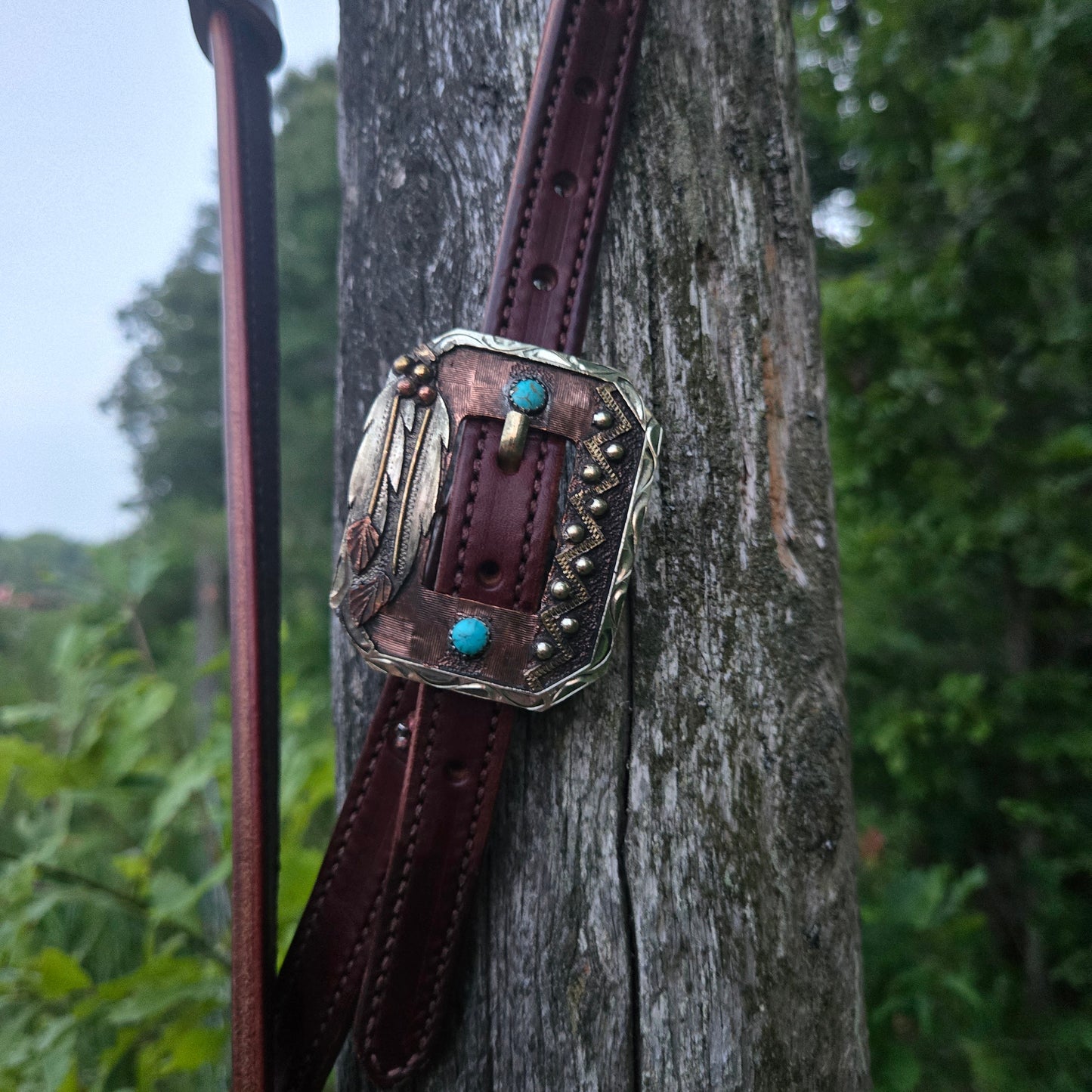 Rowdy Rose Buckle One Ear Headstalls